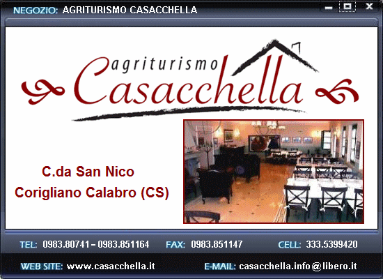 Agriturismo Casacchella - Corigliano Calabro (CS)